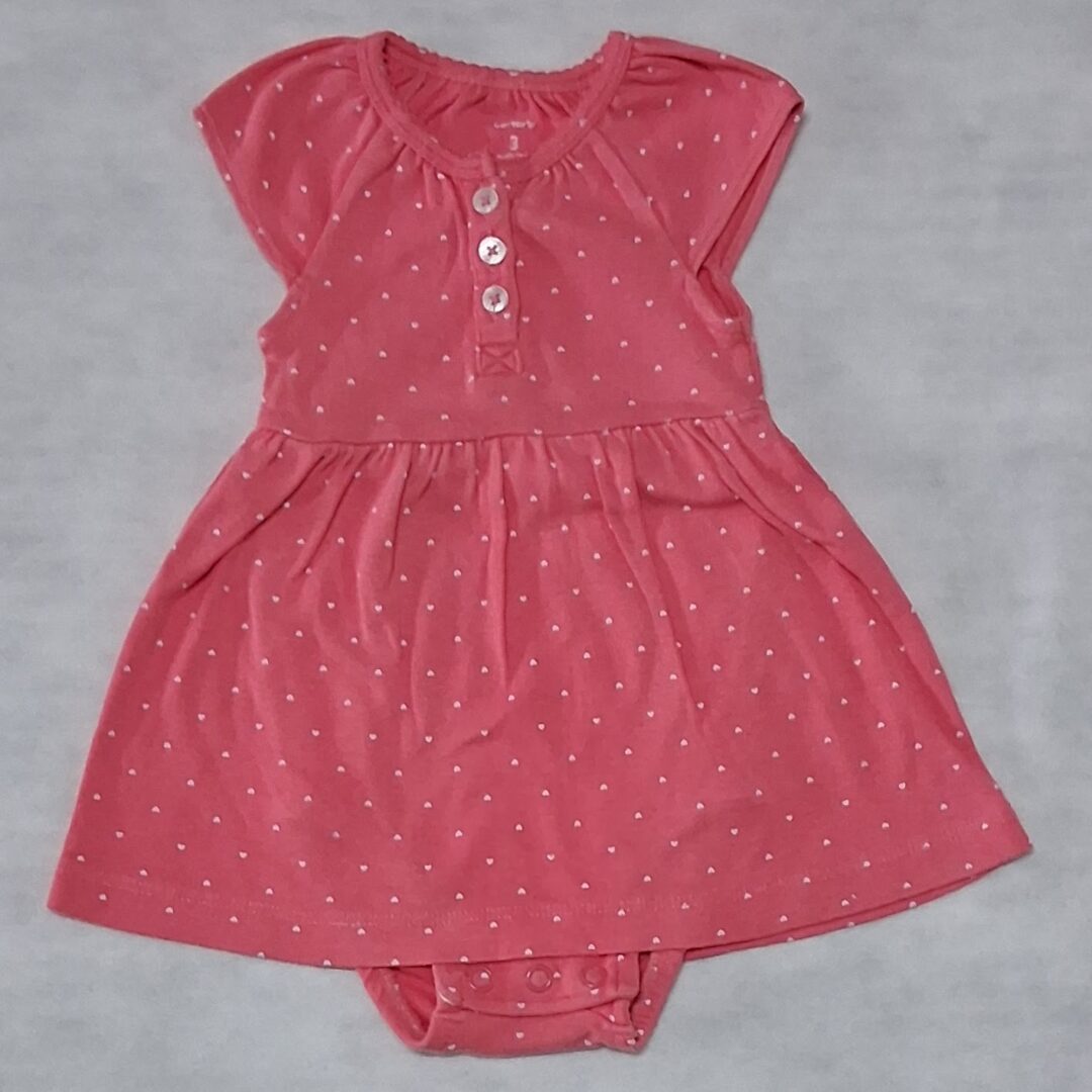 Vestido-body Carters ▪︎ Tam 3m