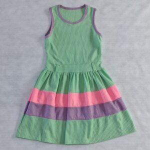 Vestido em Malha Canelada ▪︎ Tam 8