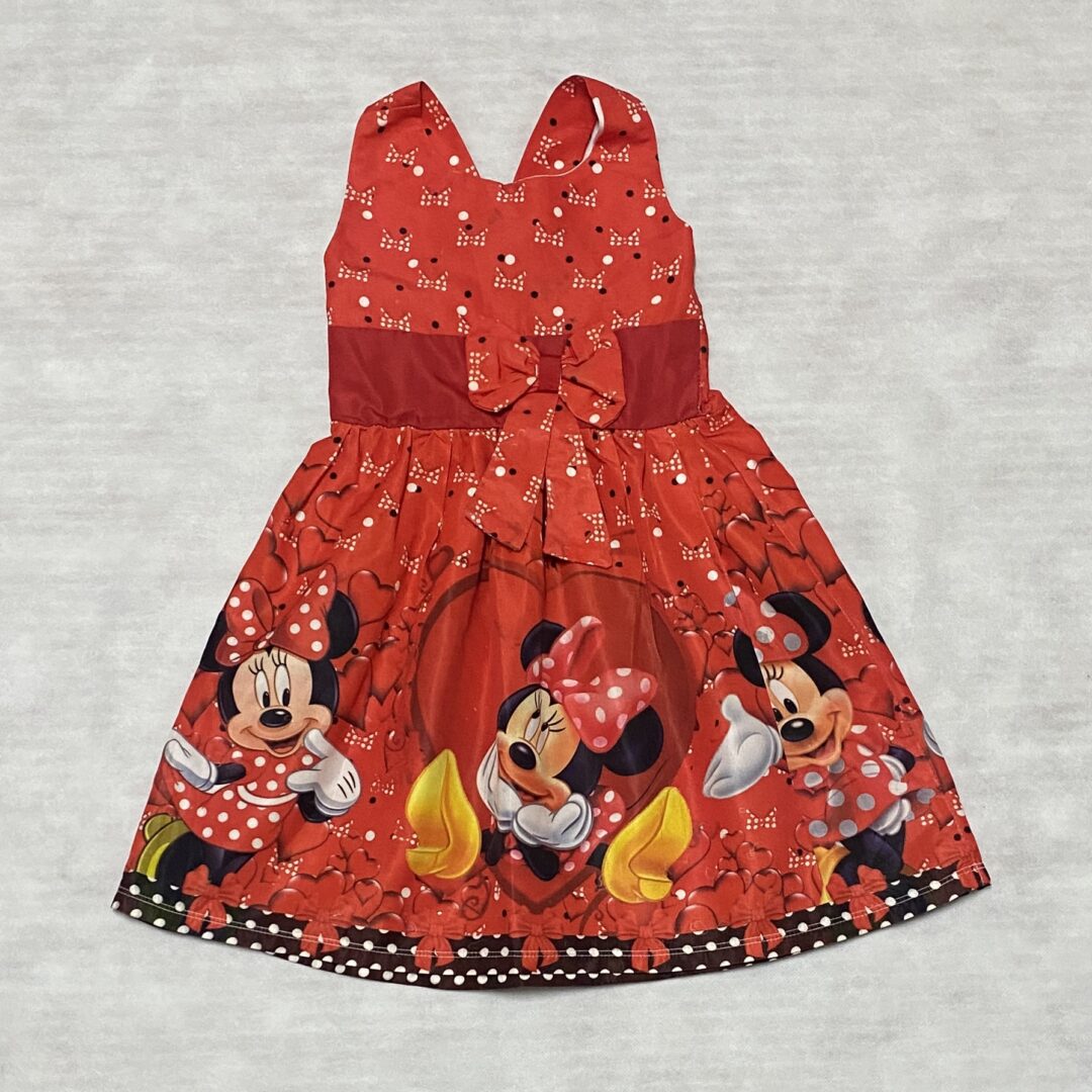 Vestido Temático da Minnie ▪︎ Tam 6